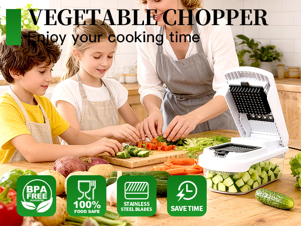 iETH 18-IN-1 VEGETABLE CHOPPER