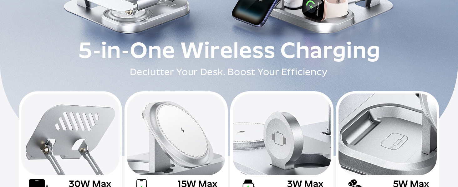 wireless iphone charger fast charging