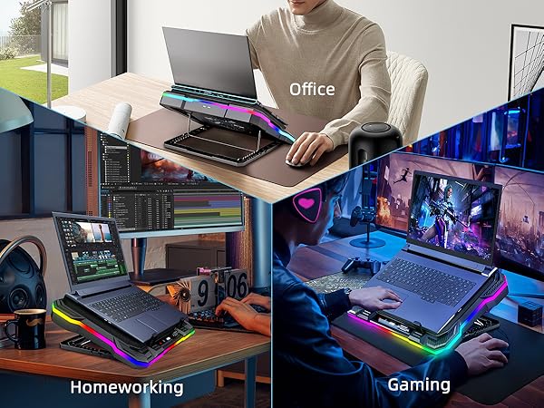 cooling pad for gaming laptop laptop desk with fan gaming laptop cooling fan laptop fan pad