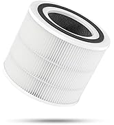 Leemone Core 300 Ture HEPA Replacement Filter, for LEVOIT Core 300 &amp; 300S, 3-in-1 Filtration Syst...