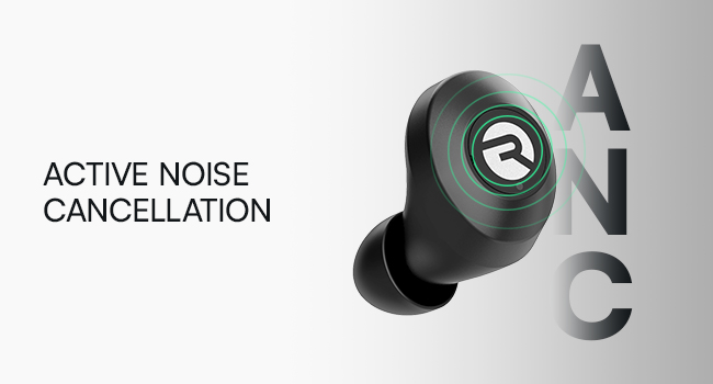 Raycon Everyday Earbuds Classic, Active Noise Cancellation, Wireless Bluetooth