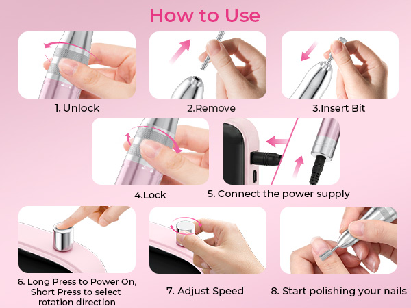 Electric Nail Drill Professional