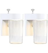 LIT-PaTH Dusk to Dawn Outdoor Wall Lantern, LED Jelly Jar Light, 11W 800 Lumens, 3000K Warm White...