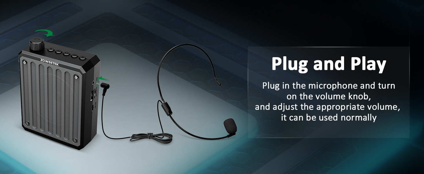 voice amplifier microphone