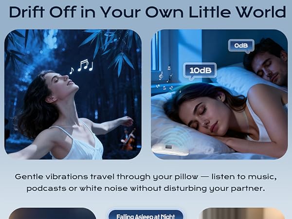 under pillow speaker bluetooth