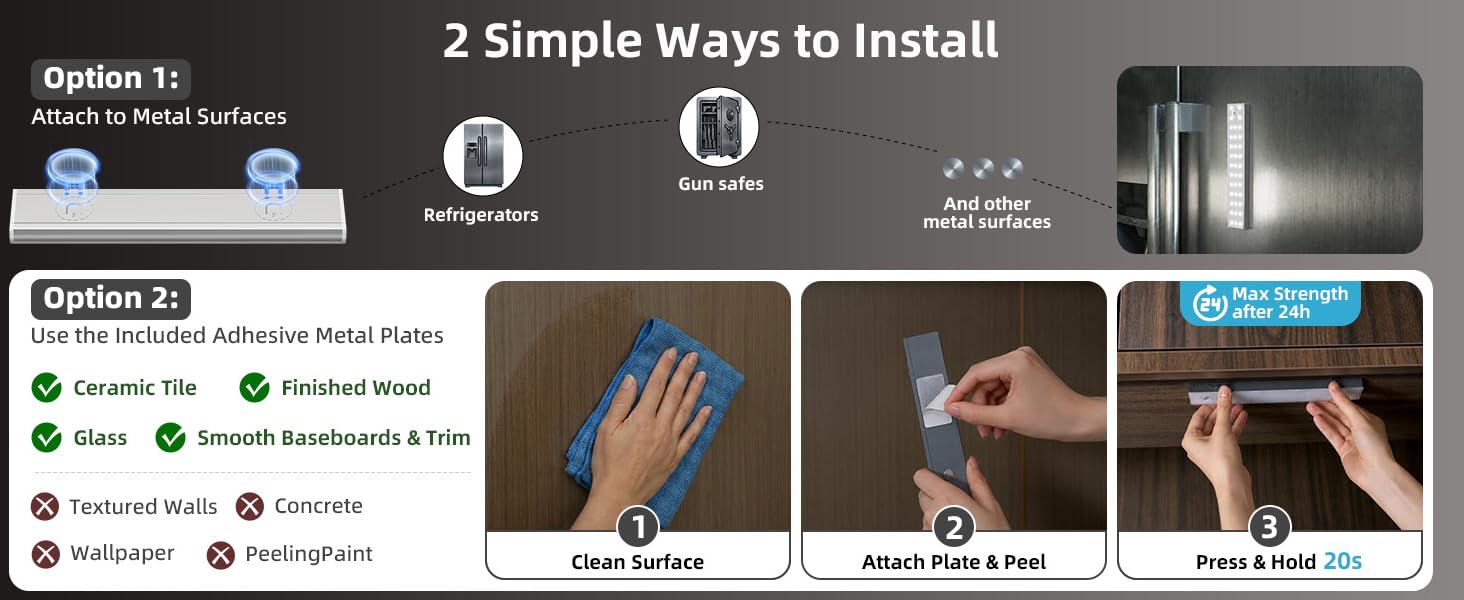 Tool free installation