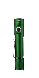 E8 Compact Size Rechargeable Flashlight, 2000 Lumen with 6 Modes, Waterproof and Drop Resistant for ...