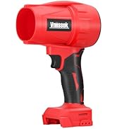 Electric Cordless Leaf Blower Compatible for Milwaukee 18V Batteries(No Battery), Handheld Jet Fa...