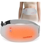 Comfheat Portable Infrared Heating Pad for Period Cramps Pain Relief, Ultra Thin Cordless Menstru...