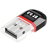 GAROGYI USB Bluetooth Adapter for PC, 5.0 Bluetooth Dongle Receiver Supports Windows 11/10/8.1/8/...