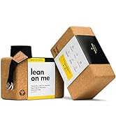 Luxury Cork Yoga Block Set - Extra Large Yoga Blocks with Performance Grade Portuguese Cork | Hig...