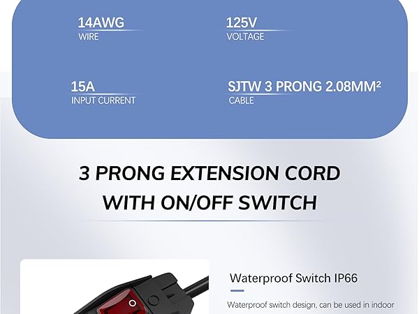 extension cord with switch