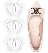 BHXANZOU Plantar Fasciitis High Foot Arch Support Inserts Shoe Insoles for Flat Feet for Sandals ...
