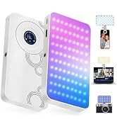 YULINKCO RGB Video Light, 135 LED Portable Camera Light, 360° Full Color Photography Lighting, 27...