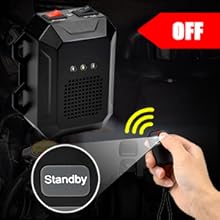 under hood rodent repellent remote control standby button