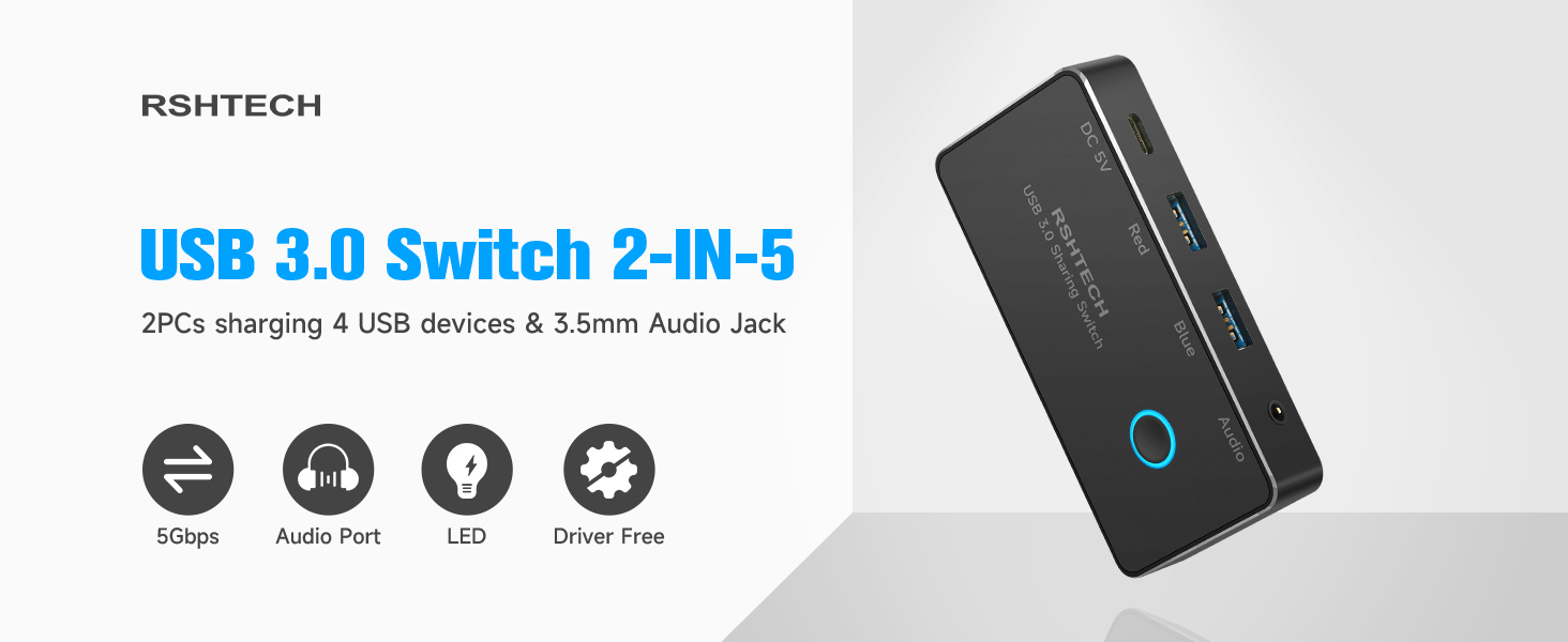 rshtech usb 3.0 switch