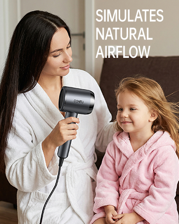 Natural Airflow hair dryer