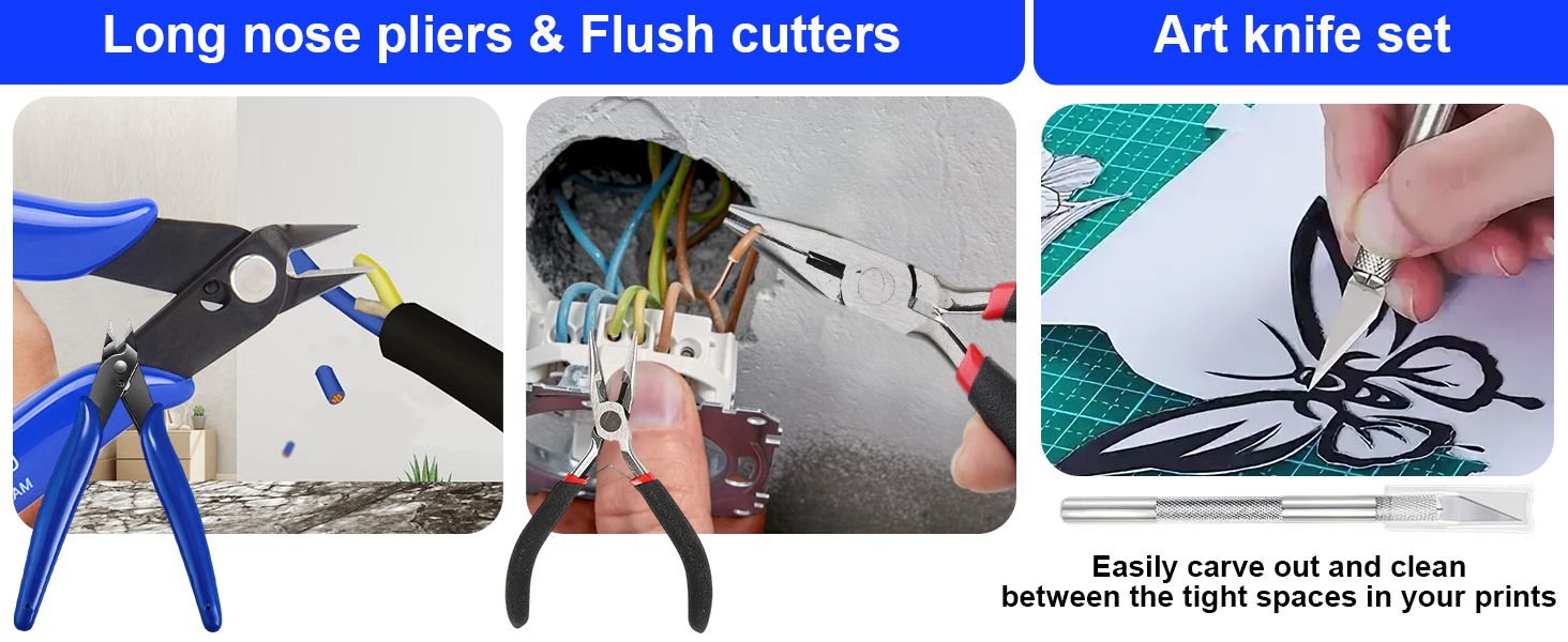 3D Printer Tools &amp; Accessories Kit