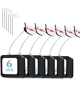 6.5 Ft Retractable Remote Control Safety Lock Tether, Remote Control Leash with Adjustable Lock S...