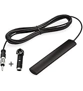 Eightwood Car Stereo FM Radio Antenna, Hidden Windshield Antenna, DIN Plug Adhesive Patch Antenna...