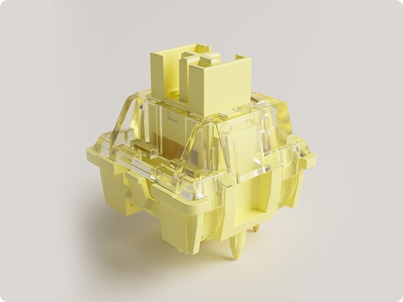 creamy yellow