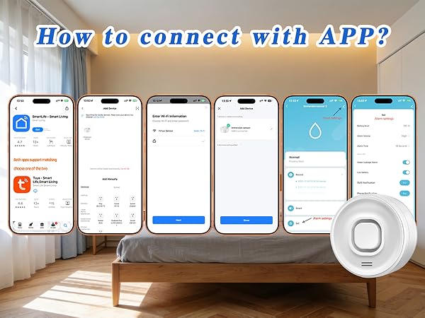 water leak alarms for home