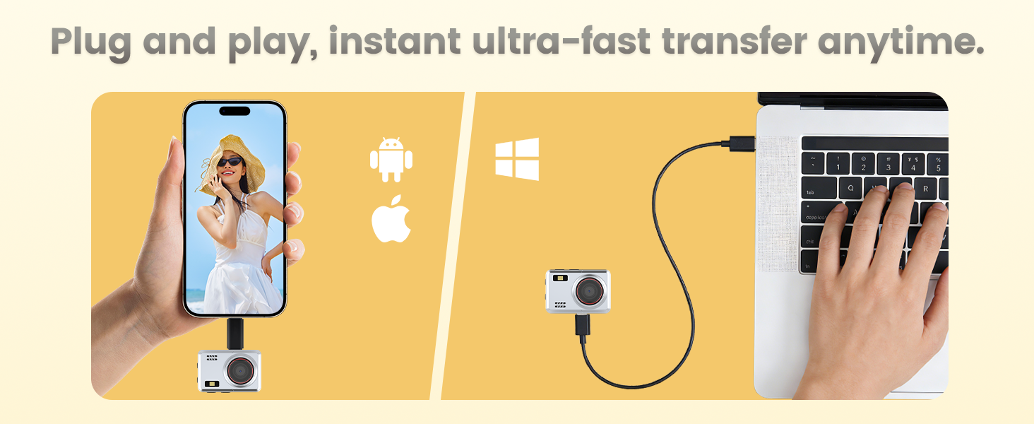 tiny vintage digital camera