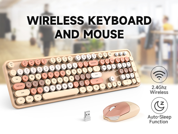 Keyboard and Mouse Wireless