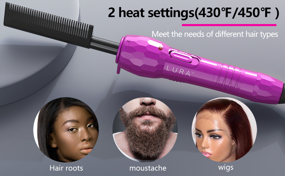 Hot Comb for Lace Front Wigs