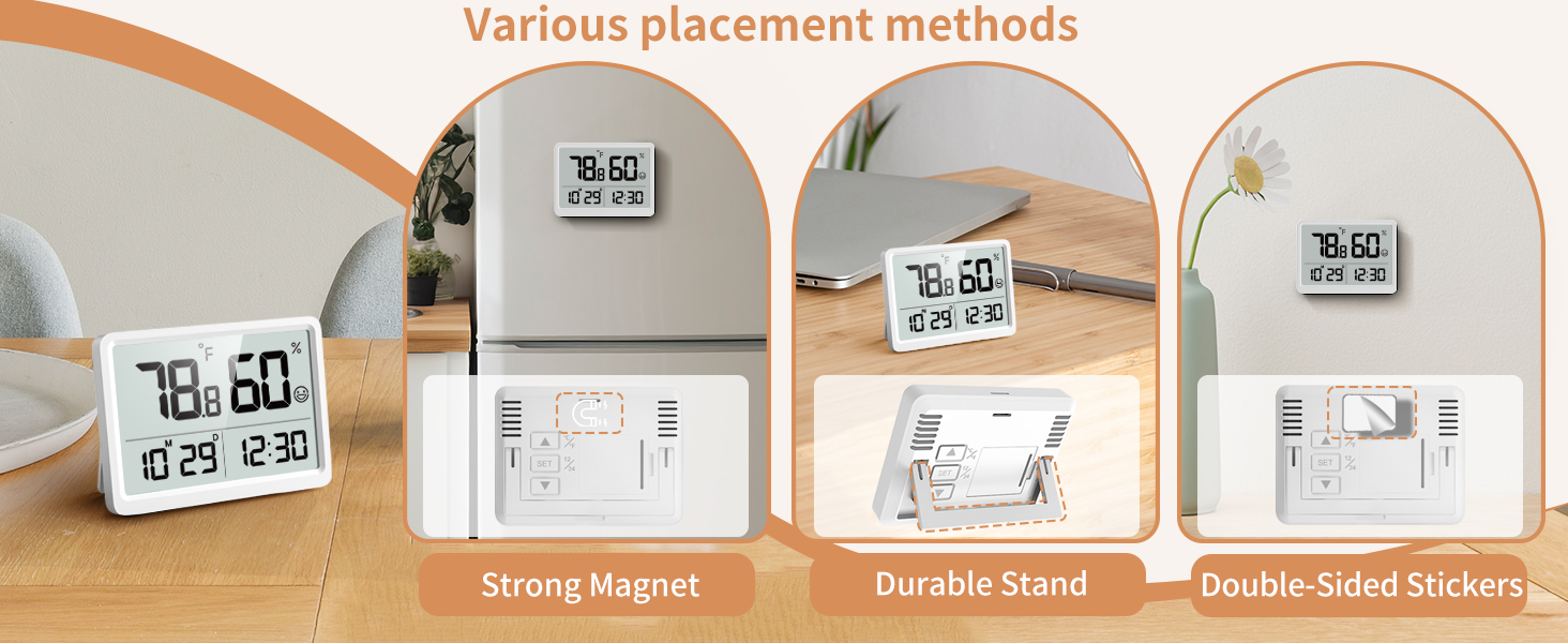 Various placement methods