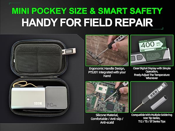 pts201 soldering iron kit