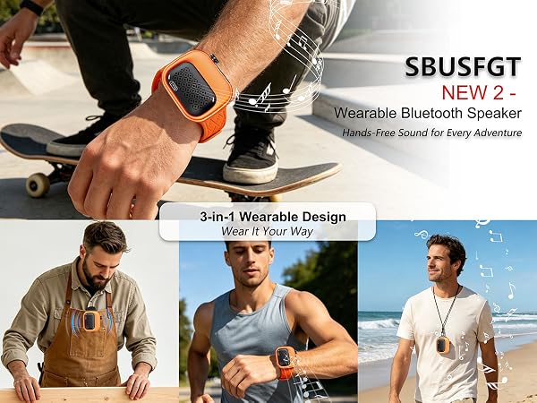 wearable bluetooth speaker