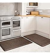 KMAT 2PCS Kitchen Mat Cushioned Anti-Fatigue Floor Mat,Waterproof Non-Slip Standing Mat,Ergonomic...