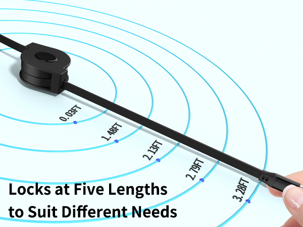 Retractable USB-A to USB C Carplay Cable