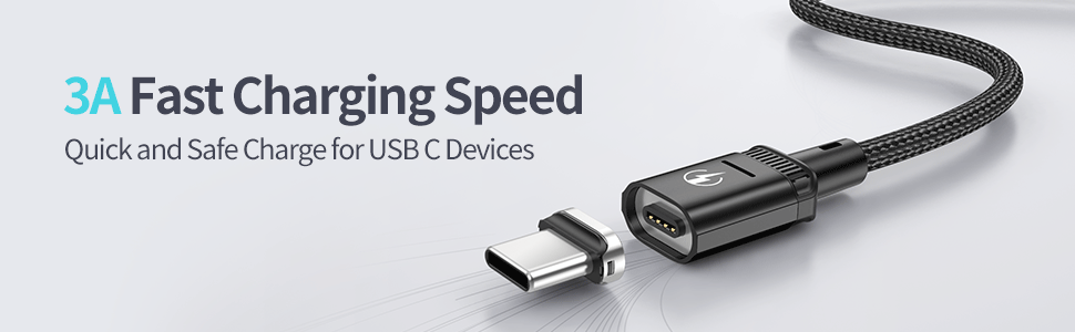 USB C Magnetic Charging Cable
