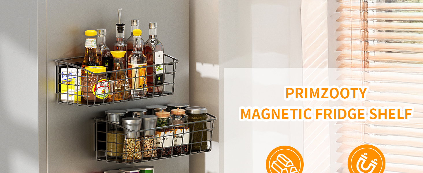 Magnetic Spice Rack for Refrigerator