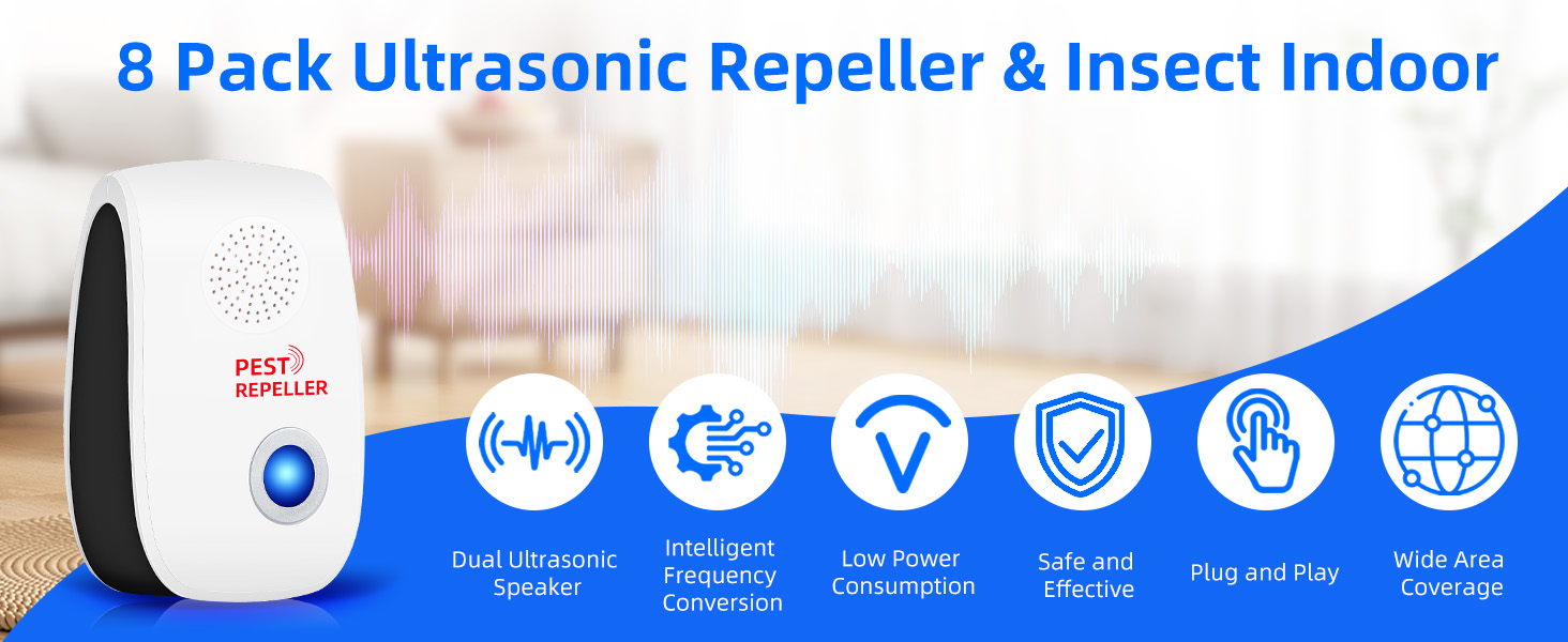 pest defence ultrasonic pest repeller