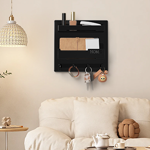 Wall Mount Self Stick On Organizer