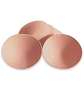 WMugthome 3 Pair Sewn Bra Pads Inserts for Women's Sports Yoga Bra to Hide Nipples or Bra Inserts...