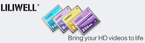 LILIWELL CompactFlash Memory card