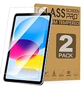 Junfire [2Packs] iPad 10th Generation Screen Protector with Anti Blue Light, iPad 10th Gen 10.9" ...