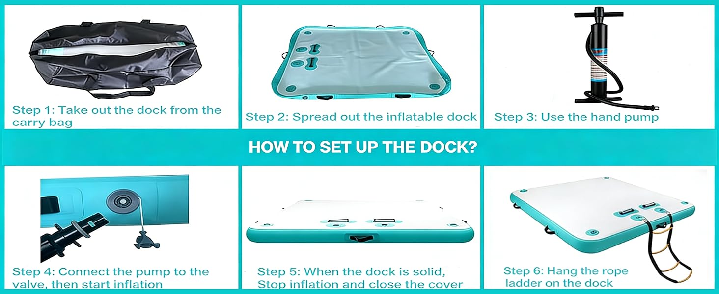 inflatable dock