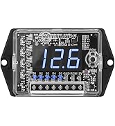 Taramps Automotive Digital Voltmeter and Sequencer VTS 5.1 Blue LED Automotive Car Audio 5 Sequen...