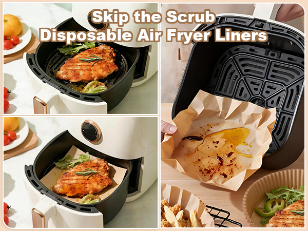 cookie sheets parchment paper air fryer liners air fryer liners flat square square air fryer liners