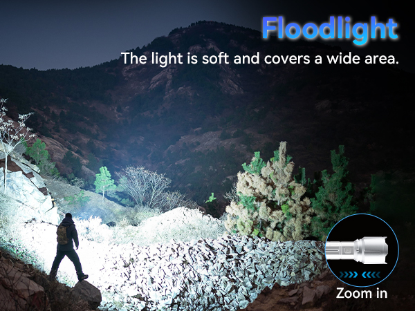 high lumens flashlight rechargeable