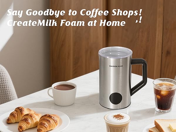 milk frother steamer