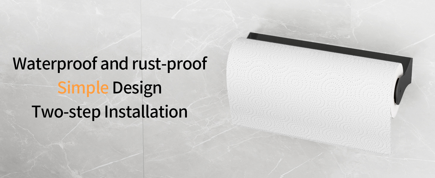 Paroto Paper Towel Holder Under Cabinet