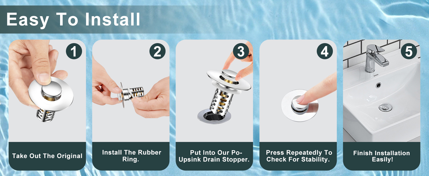 Bathroom Sink Drain Strainer