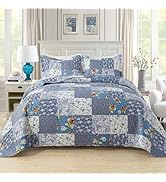 BEDIFANY Quilts Queen Size Bedding Set - Cotton-Filled Lightweight Bedspreads Queen Size (90 x 98...