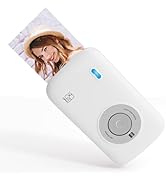 HPRT CP2100 Portable Photo Printer for iPhone &amp; Android, 2 * 3 Instant Color Mini Printer, Blueto...